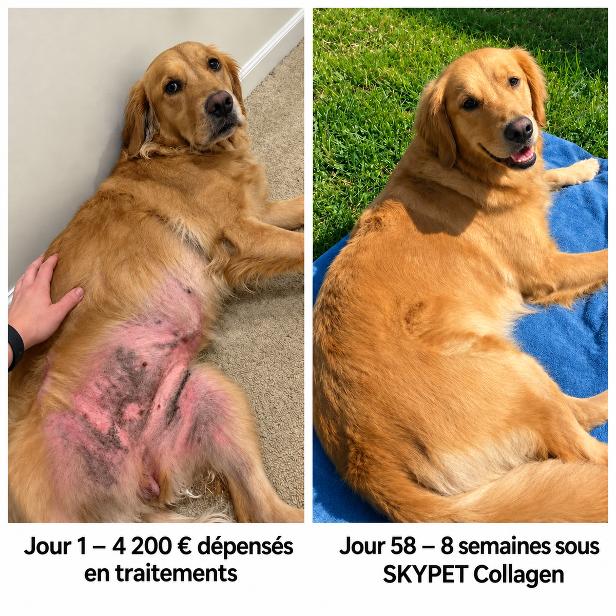 Le Collagène Liquide Premium pour Chiens