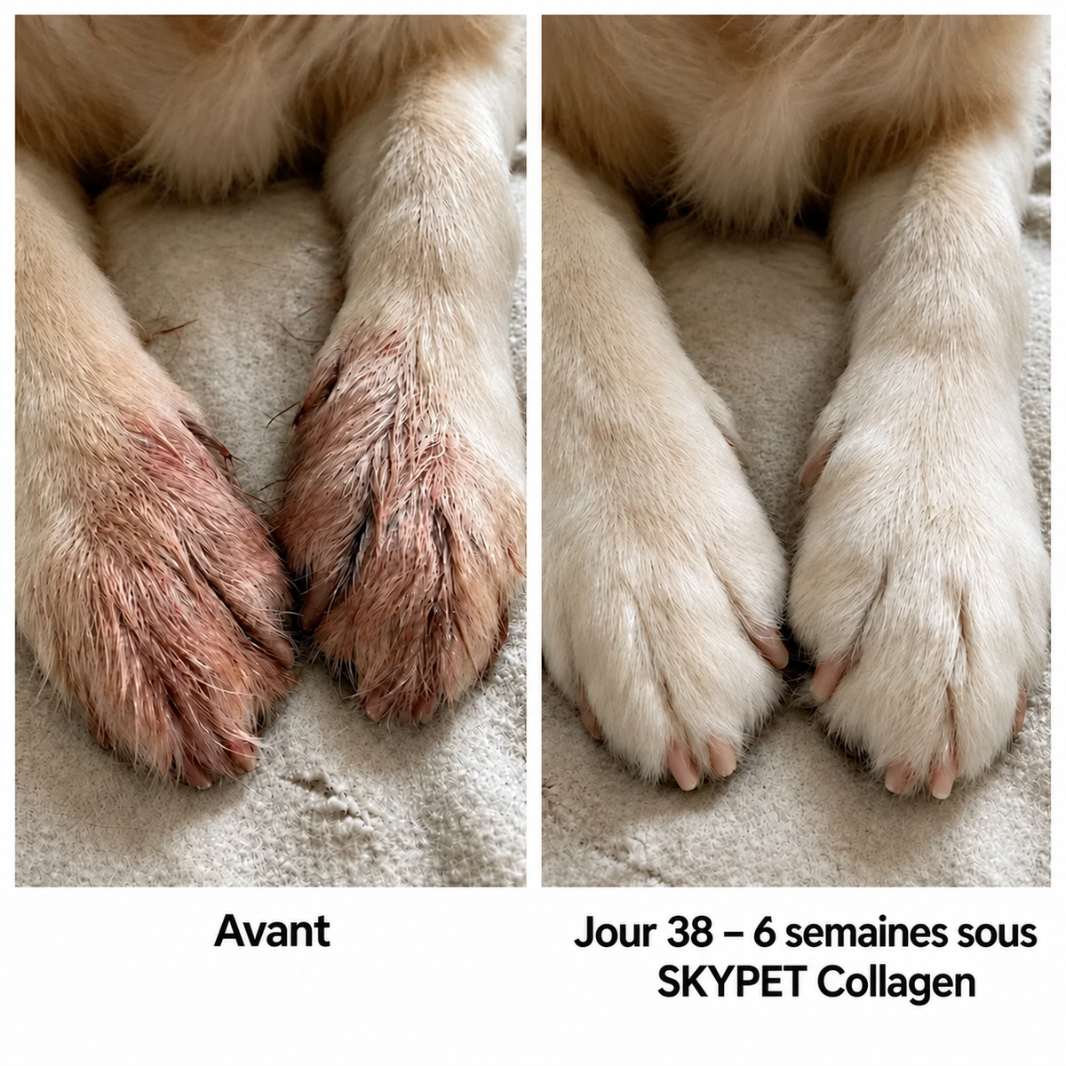 Le Collagène Liquide Premium pour Chiens